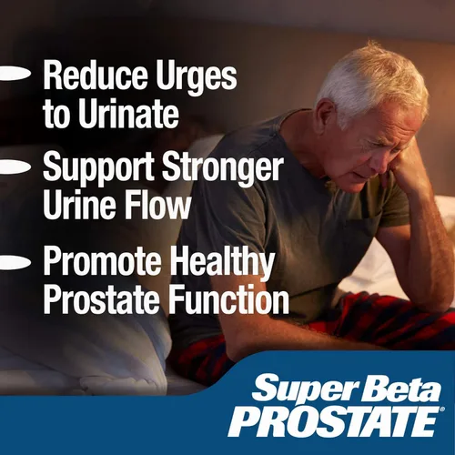 Vista 3 de SUPER BETA PROSTATE Suplemento de apoyo para la salud masculina - Reduce las visitas al baño, promueve el sueño, mejor vaciado de la vejiga