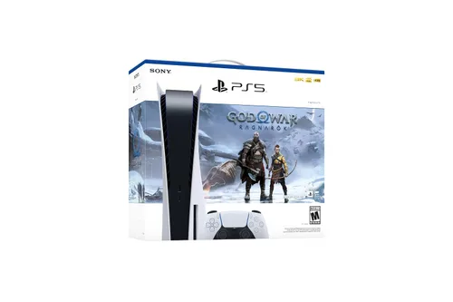 Vista 2 de PlayStation PS5 Console – God of War Ragnarök Bundle
