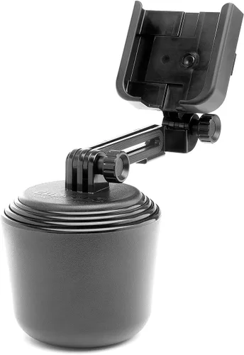 Vista 5 de WeatherTech CupFone Two View con extensión – Soporte de portavasos ajustable y universal para teléfono celular, accesorio para automóvil y camión