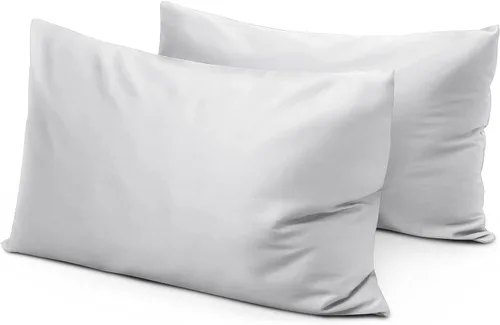 Vista 22 de Beddingstar - Funda de almohada con cierre de cremallera, 1 funda de almohada corporal de 500 hilos, 100 % algodón egipcio puro