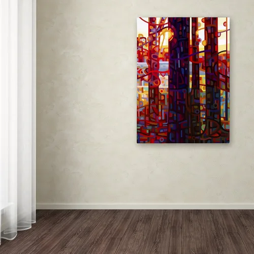 Vista 3 de Trademark Fine Art Carnelian Morning by Mandy Budan - Colgante de pared, 14 x 19 pulgadas