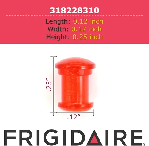 Vista 4 de Genuine Frigidaire 318228310 - Lente indicadora