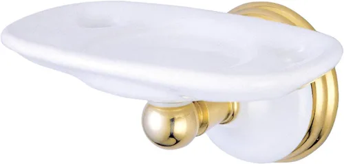 Vista 7 de Kingston Brass BA1116BB Soporte para cepillo de dientes y vaso victoriano, latón cepillado