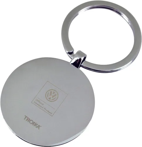 Vista 8 de Troika Llavero VW Volkswagen KR16-05/VW - Llavero con logotipo VW - Llavero adicional - Metal fundido - Cromado - Plata, plateado, Moderno