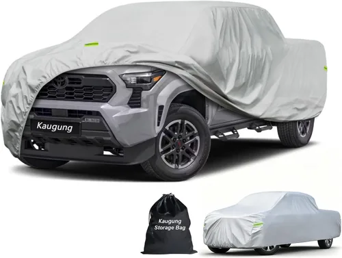 Vista 42 de Kaugung - Cubierta impermeable para camioneta, 7 capas resistentes, ajuste completo para Mitsubishi Raider 2006-2010, para todo clima, protección