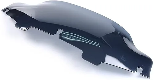 Vista 7 de Smoke 6" Wave Windshield Windscreen Fit For 1996-2013 Harley Davidson Touring Street Glide/Electra Glide/Ultra Limited/Tri Glide FLHT FLHX FLHXS