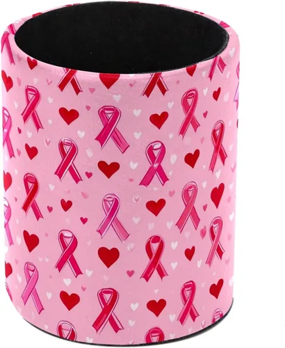 Vista 18 de Taza de PVC para escritorio, bastones de caramelo de Papá Noel rojo para organizador de bolígrafos de escritorio, soporte para brochas de maquillaje