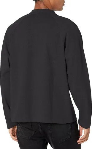 Vista 2 de Calvin Klein Camiseta de manga larga Henley de corte holgado para hombre