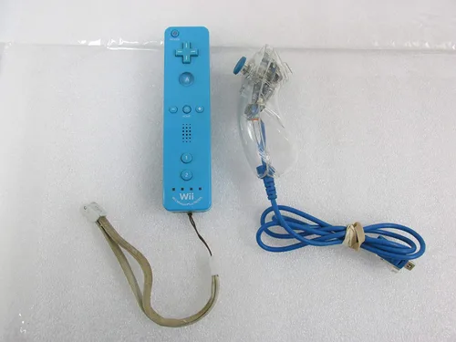 Vista 5 de Nintendo Wii Blue Console (Renewed)