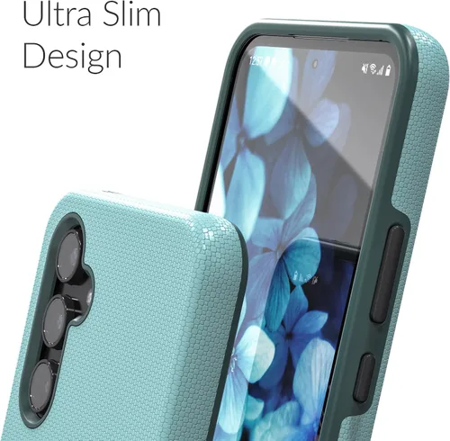 Vista 6 de Crave para Samsung Galaxy A54 Funda, Funda de Protección Resistente a Prueba de Golpes de Doble Capa para Galaxy A54 (16.26 cm) - Aqua