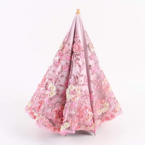 Vista 12 de Honeystore - Parasoles de encaje de flores para fiesta de boda, paraguas nupcial de encaje