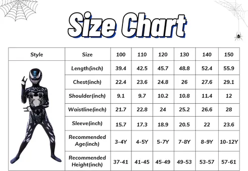 Vista 6 de PUNKSUIT Superhero Costume Kids Spandex Jumpsuit Halloween Cosplay Costumes with LED Mask
