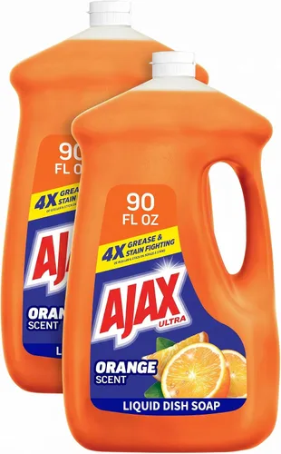 Vista 16 de Ajax Ultra Jabón Líquido para Platos con Fabuloso, Aroma a Lavanda, 52 Oz