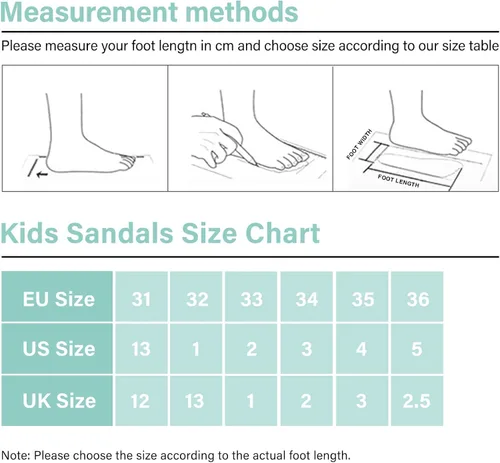 Vista 6 de THSOGO Sandalias deportivas para niños, sandalias de agua con soporte de arco ajustable para caminar (niños pequeños - niños grandes)