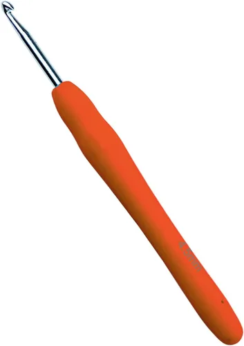 Vista 8 de Mdoker Tamaño B/1 (0.079 in), ganchos de ganchillo extra largos para manos artríticas, mango ergonómico suave para principiantes y amantes