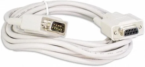 Vista 9 de YCS basics Cable de extensión DB9 de 9 pines serial/RS232 macho/hembra de 100 pies