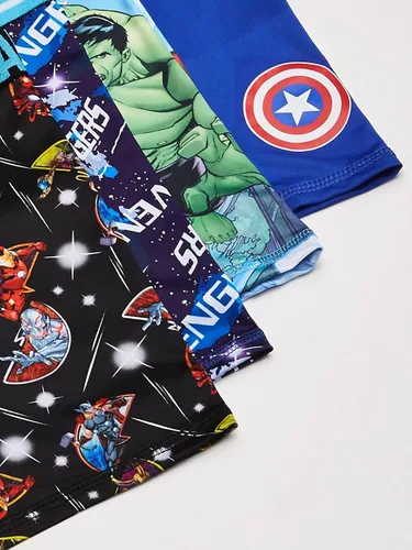 Vista 3 de Marvel Paquete múltiple de ropa interior Hero Avengers para niños
