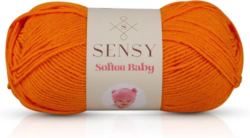 Vista 13 de Sensy Softee Hilo para Bebé, 3.5 oz, 275 yardas, Gauge 3 Light (Almendra)