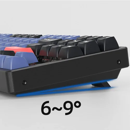 Vista 9 de Keychron K8 Pro QMKVIA Teclado mecánico inalámbrico, marco de aluminio intercambiable en caliente, teclado programable personalizado TKL