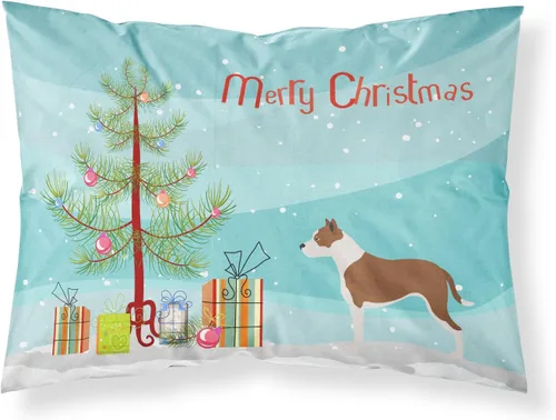 Vista 23 de Caroline's Treasures BB8334PILLOWCASE AIDI Atlas Mountain Dog - Funda de almohada estándar, color azul, ligera, súper suave, de fácil cuidado