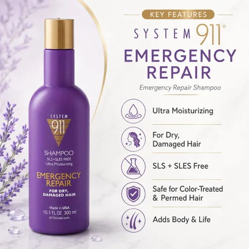 Vista 3 de HAYASHI System 911 Repair Shampoo & Emergency Pak Set