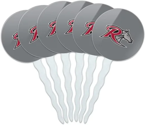 Vista 101 de Abilene Christian - Juego de 6 palillos para cupcakes con logotipo secundario