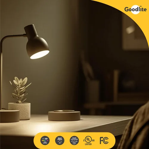 Vista 6 de GOODLITE® G-83481 - Bombillas LED GU10 de 8 W, equivalentes a bombillas halógenas de 75 W, regulables, 700 lm, blanco cálido, 2700 K, ángulo de haz