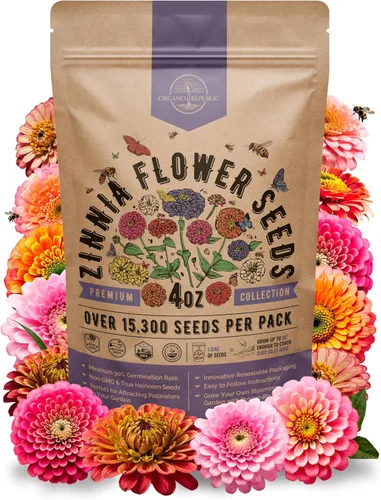 Vista 10 de Paquete de semillas de caléndula 1 oz - Más de 3,250 semillas de caléndula criollas sin OMG para plantar en jardinería interior y exterior, semillas
