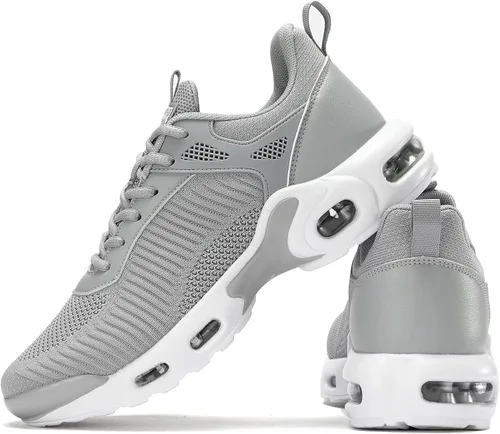 Vista 7 de Zapatillas deportivas de moda antideslizantes con cámara de aire para hombre, zapatos para correr, entrenamiento atlético, tenis y baloncesto