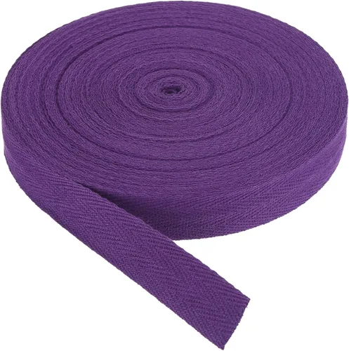 Vista 218 de PATIKIL Cinta de sarga de algodón de 1 pulgada, 50 yardas, cinta de algodón, cinta de encuadernación al bies, cinta de espiga para costura, Verde
