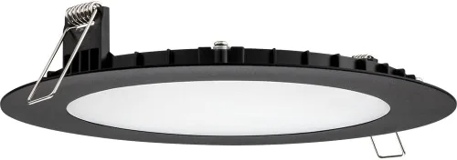 Vista 7 de Juno Luces LED empotrables de 6 pulgadas, luz descendente de oblea redonda 5 en 1, temperatura de color blanco conmutable, 120 voltios, borde plano