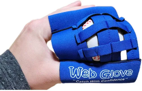 Vista 3 de MaxBP WebGlove - Guante de entrenamiento para béisbol y softbol, para niños, adultos y adolescentes