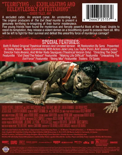 Vista 3 de Evil Dead (2013) Steelbook de edición limitada 4K UHD