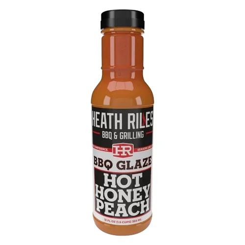 Vista 9 de Heath Riles BBQ Glaseado para barbacoa habanero de manzana – Salsa BBQ de manzana, glaseado de costillas dulce y picante para paleta de cerdo