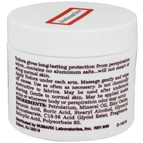 Vista 2 de Yodora Crema Desodorante 2 oz (Cantidad de 4)