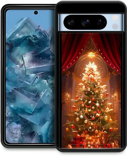 Vista 33 de Funda compatible con Google Pixel 4A 5G, Nochebuena, Google Pixel 4A 5G, delgada, suave, a prueba de golpes, TPU para mujeres y niñas, niños, funda