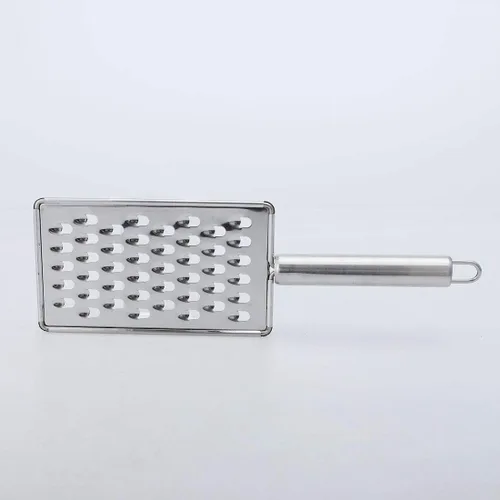 Vista 6 de uxcell Rallador de queso - Rallador de alimentos para cocina pelador de acero inoxidable - Rallador de limón vegetal Rallador plano de frutas
