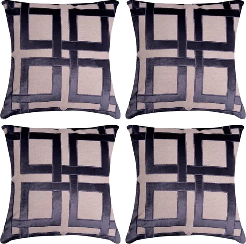 Vista 14 de Decozen Fundas de almohada decorativas, fundas de cojín para sofá, fundas de cojín bordadas para decoración de habitación, sofá, dormitorio, sala