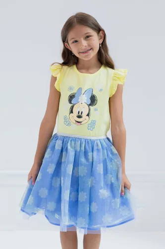 Vista 5 de Disney Minnie Mouse - Vestido de tul para niñas pequeñas y grandes