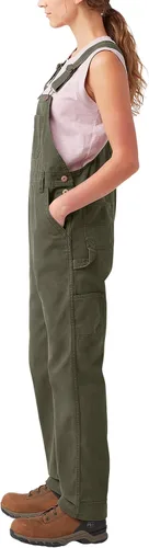 Vista 2 de Dickies, Overol de jean con pechera para mujer