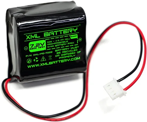 Vista 2 de Paquete de 1 batería Ni-MH de 7.2V 2200mAh para iRobot Braava 320 321 Mint 4200 4205 4000 Series Braava 380 Menta