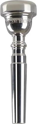 Vista 10 de Bach Brass 3511 Boquilla de trompeta con placa plateada profunda