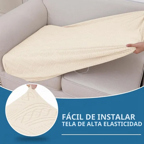 Vista 5 de hyha Fundas de cojín individuales para sofá, fundas de cojín lavables
