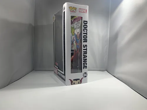 Vista 2 de Funko Marvel Pop! - Funda de vinilo para cómic Doctor Strange (3.5 in)