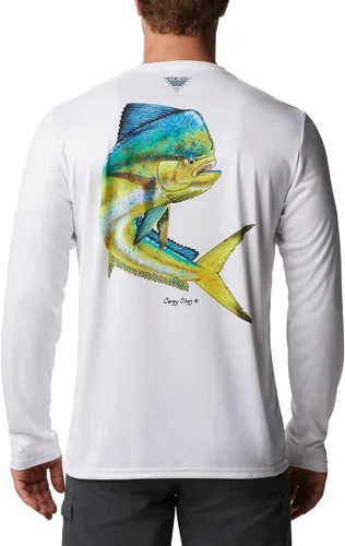 Vista 2 de Columbia Mens Terminal Tackle PFG Carey Chen Ls