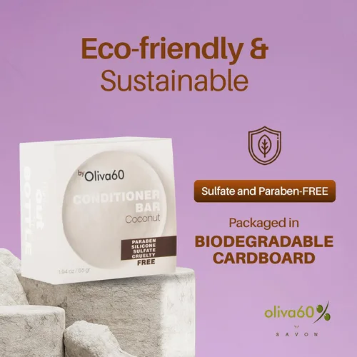 Vista 5 de Barra acondicionadora de crema de coco, cabello rizado, extra hidratante, cuidado del cabello, control del encrespamiento, oliva, argán, aceite