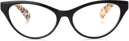 Vista 2 de Betsey Johnson womens Kai Glasses Blue Light Glasses, Cheetah, 40mm US