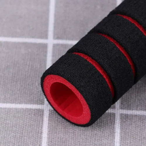 Vista 7 de INOOMP Cubierta antideslizante de espuma para manillar de bicicleta, agarres de barra de mango de esponja para bicicletas plegables eléctricas