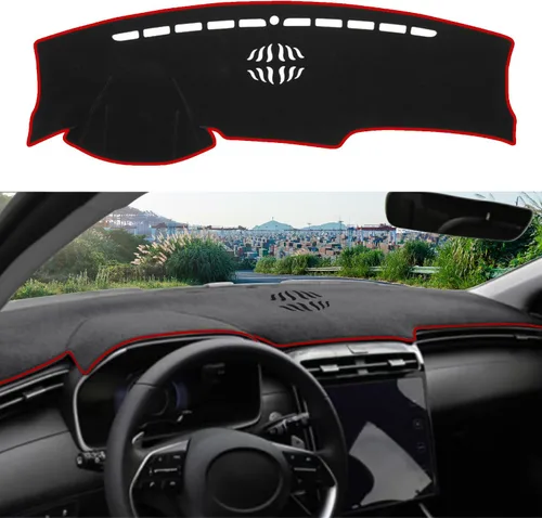 Vista 11 de Funda para salpicadero, almohadilla para salpicadero, tapete acolchado, personalizado para Hyundai Tucson 2016 2017 2018, accesorios, protector