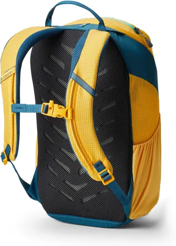 Vista 2 de Gregory Wander 8L Mochila de senderismo juvenil, talla única, color Aguamarina amarillo